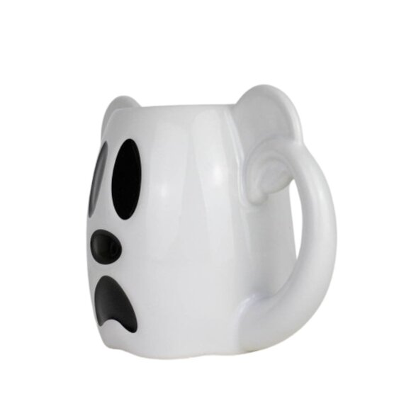 Disney Parks 2018 Halloween Mickey Mouse Ghost Boo To You Coffee Mug Rare HTF - Picture 2 of 9